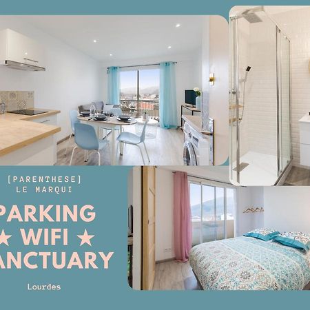 Parenthese - Le Marqui Apartment Lourdes Luaran gambar