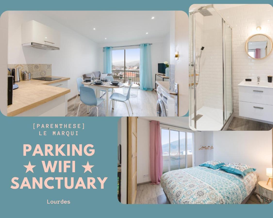 Parenthese - Le Marqui Apartment Lourdes Luaran gambar